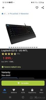 Logitech G213