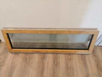 Nabízím použité plastové okno, trojsklo, 1480x480mm