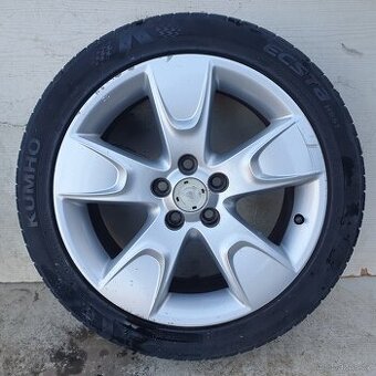 Alu kola Škoda 16" 5x100, letní Kumho 205/45R16