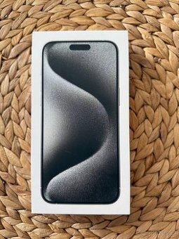 iPhone 15 Pro Max 256 GB white titan - 1