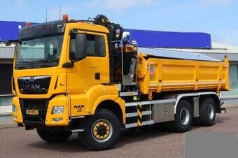 9854 MAN TGS 33.420 - 6x6 – Sklápěč + Bordmatik + HR-HMF 164
