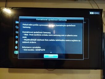 Prodám Tv Samsung UE40F5370