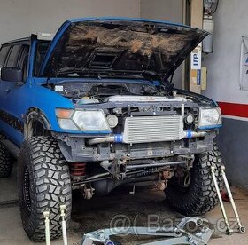 NISSAN PATROL M57 SWAP SADA PRO PŘEDNÍ UMÍSTĚNÍ INTERCOOLERU - 1
