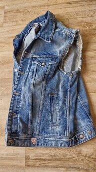 Džínová vesta originál Guess L - 1