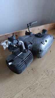 Upravený 2k motor Jawa pionýr
