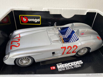 Mercedes Benz 300 SLR, Bburago, 1:18