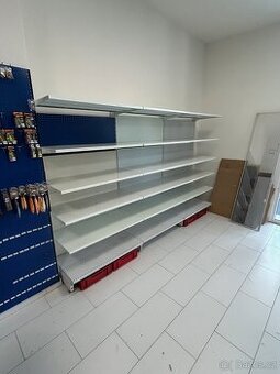 prodám regály a vybavení