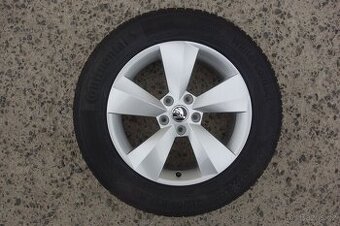 Škoda Kodiaq zimní sada alu Nanuq 5x112 215/65/17, DOT 3624