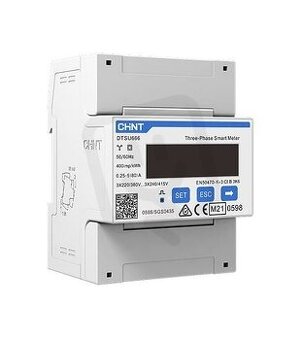 Měřič spotřeby a výkonu CHINT smartmeter DTSU666 - nový