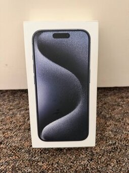 Apple iPhone 15 Pro 256gb Blue titan. Zaruka do 2/26. TOP - 1