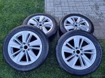 Originální Škoda ALU disky Scutus 7Jx17 ET45 + pneu