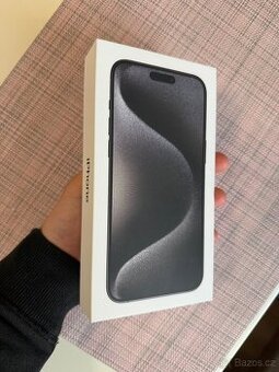 Apple iPhone 15PRO MAX - 256GB - Černý titan