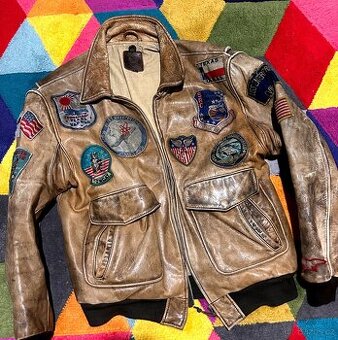 HEIN GERICKE  PÁNSKÁ STYLOVÁ BUNDA-KOŽÁRNA 100% LEATHER