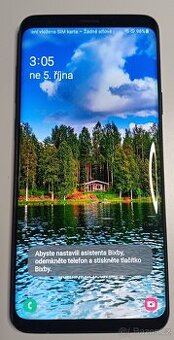 Prodám Samsung Galaxy S9+, 6GB/64GB, černý, stav B