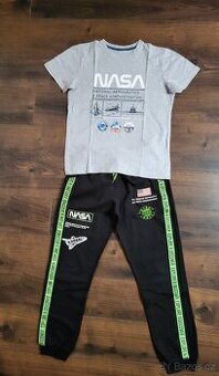 Tričko s tepláky NASA vel. 158/164