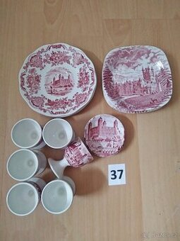 Anglický porcelán č.37 - jednotlivé ceny v popise
