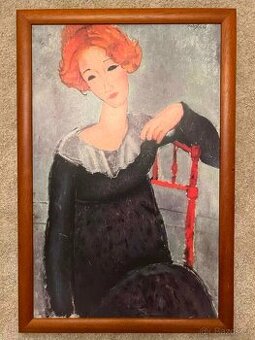 Reprodukce obrazu Amedea Modiglianiho