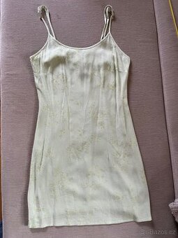 letní mini šaty na ramínka vel. S