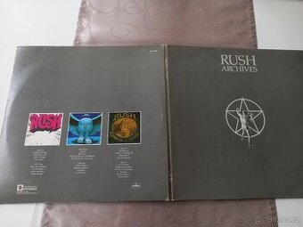 RUSH „3 X LP Archives “ /Mercury 1978/obsahuje 3 Prve labumy