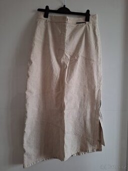 Sukně lněná sukně vel. 48