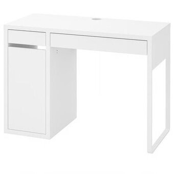 Psací stůl se skříňkou a šuplíkem Micke (IKEA) 105x50 cm