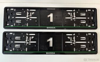 Škoda podložka pod SPZ