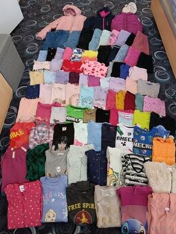 Dětské oblečení velikost 134-140 pro holku