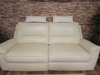 Kožená sedacka práva kůže