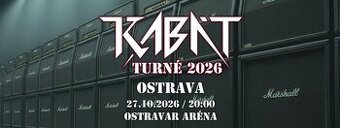 Kabát Turné 2026 Ostravar aréna 27.10.2026 - STÁNÍ
