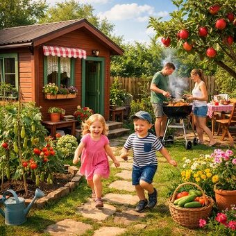 Rodina s dětmi hledá pronájem zahrádky