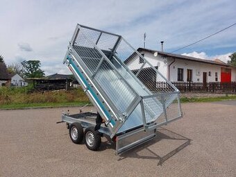 přívěsný vozík v provedení jednostranný sklápěč