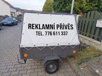 Reklamní přívěs vozík