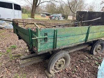 Vlek, vůz za koně SKLÁPĚCÍ