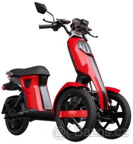 Elektrický tříkolový skútr Grass iTango 45km/h 1500W