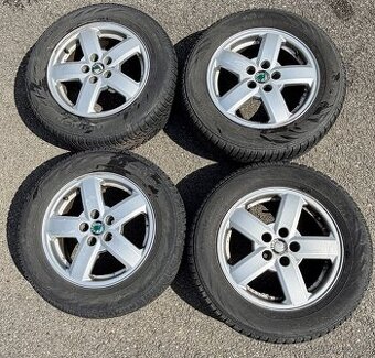 Alu kola Škoda 5x100 195/55/15