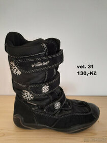 Zimní + letní boty pro holky vel.31 -  5 párů - 1