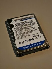 HDD 750 GB WD Scorpio Blue