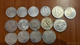 České stříbrné mince