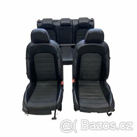 Kompletní sedačky černá kůže + látka VW Golf 7 kombi 2014