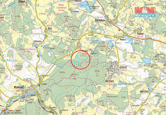 Prodej lesa, 41551 m², Kolinec - 1