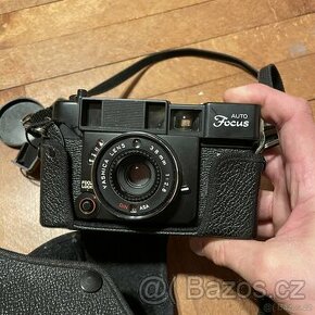 Yashica Auto Focus 38mm 1:2.8 + kožený obal