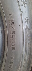 215 60 r16 zimní Dunlop 5,5mm