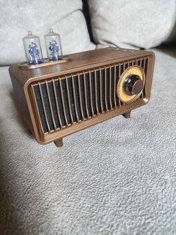 Retro rádio FM, AUX, USB, BT, microSD - NENABÍJÍ