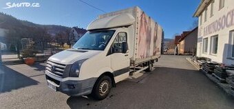 Volkswagen Crafter 2.0TDI valník/měchy/klima
