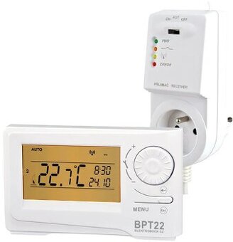 Bezdrátový termostat Elektrobock BT 22