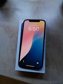 Apple iPhone 12 64gb BLACK - ZÁRUKA DO 26.9.2025,🔋 100%