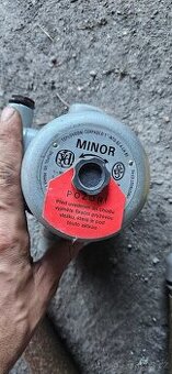 Teplovodní čerpadlo Minor, teploměr a prostorový termostat