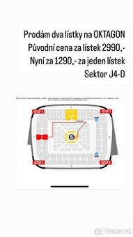 OKTAGON EDEN 2 listky 1290,- za jeden