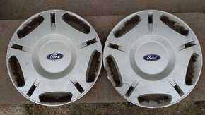 Originální kryty kol (poklice) Ford, 16" stříbrná, 2 kusy