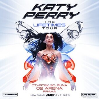 📍Prodám 2 lístky na Katy Perry v Praze 02 aréně 📍
